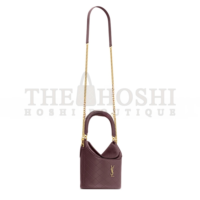 Y51 GABY BUCKET BAG IN LAMBSKIN 7639611EL076195 (18*15*13cm) Master Quality
